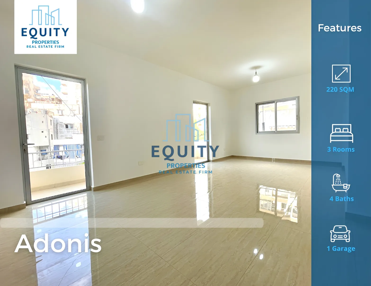 Apartment for sale in Adonis Kesrouane, Lebanon