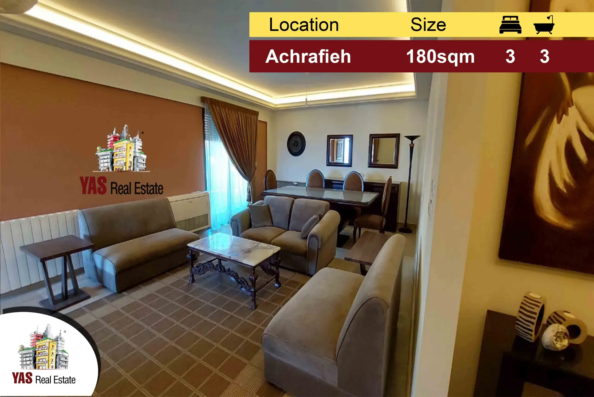 Apartment for Sale in Achrafieh