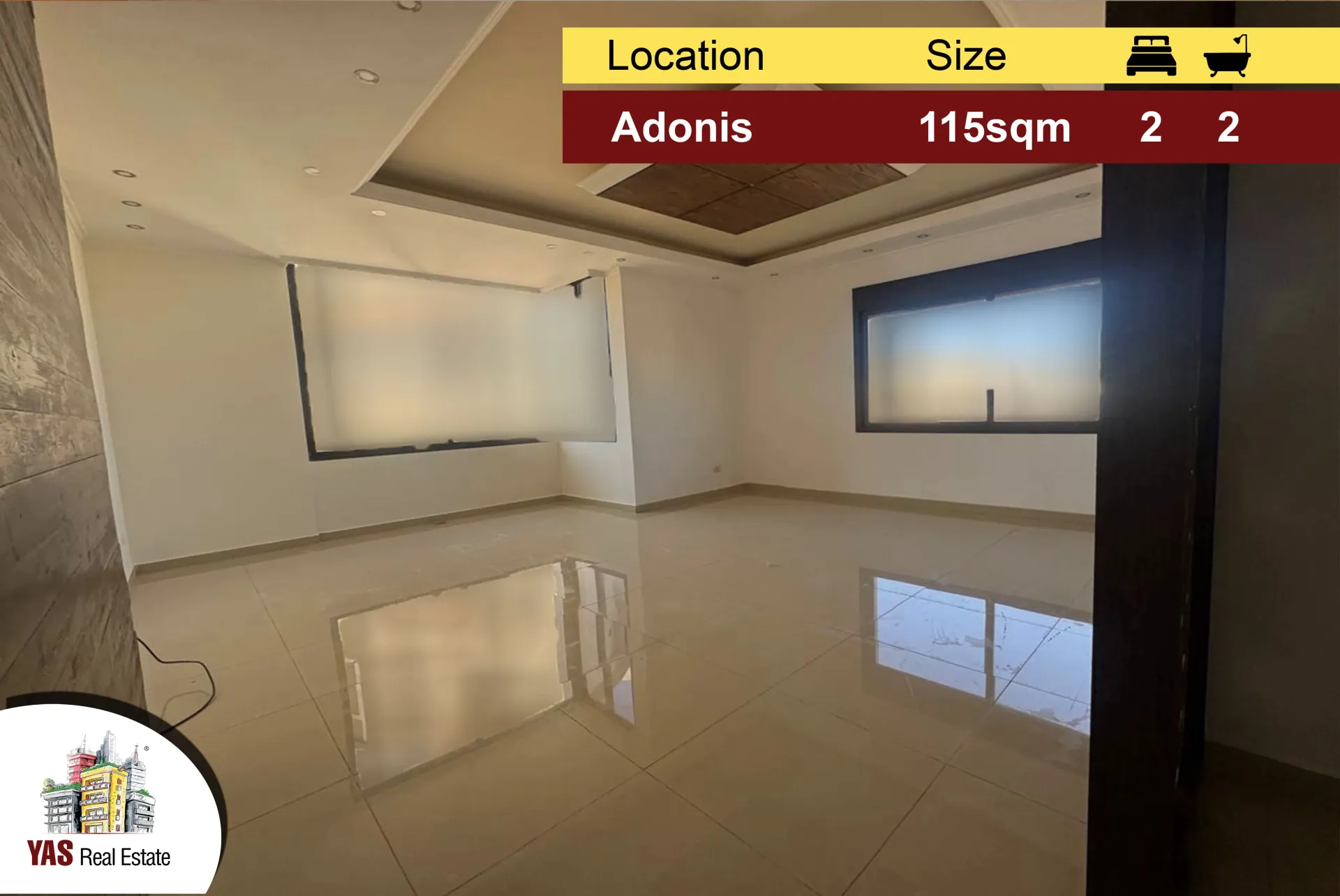 Apartment for Sale in Adonis - 2 bed, 2 bath
