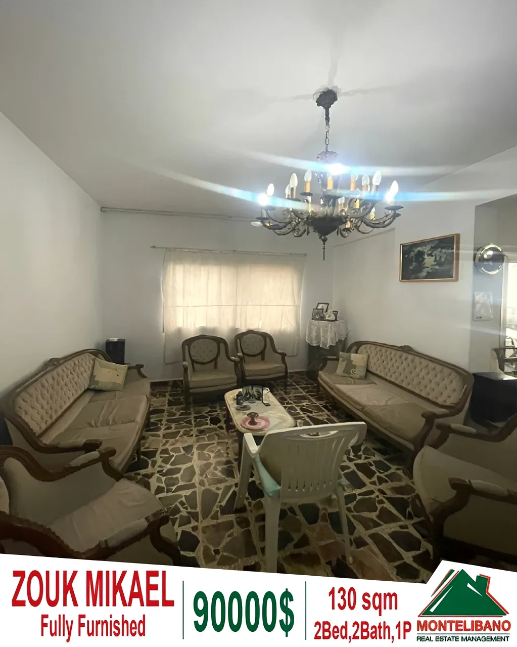 Apartment for Sale in Zouk Mikael, Lebanon - 2 bed, 2 bath