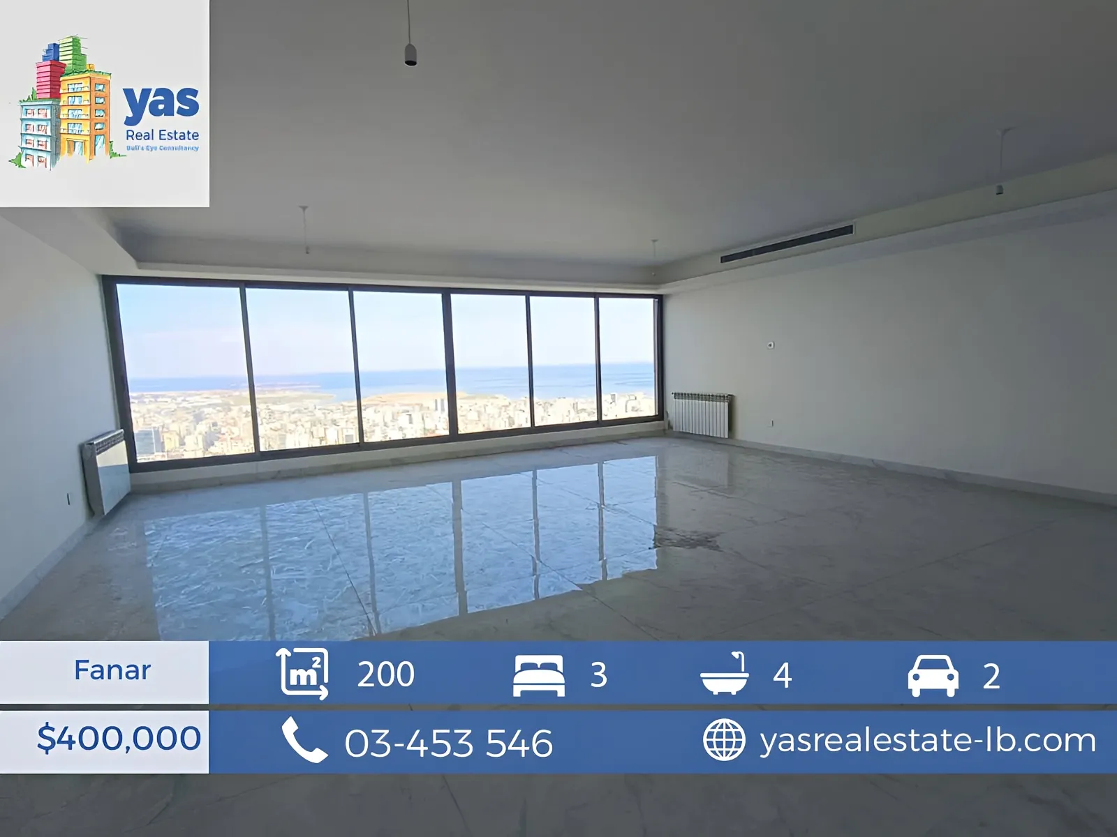 Apartment for Sale in Fanar - 3 bed, 4 bath