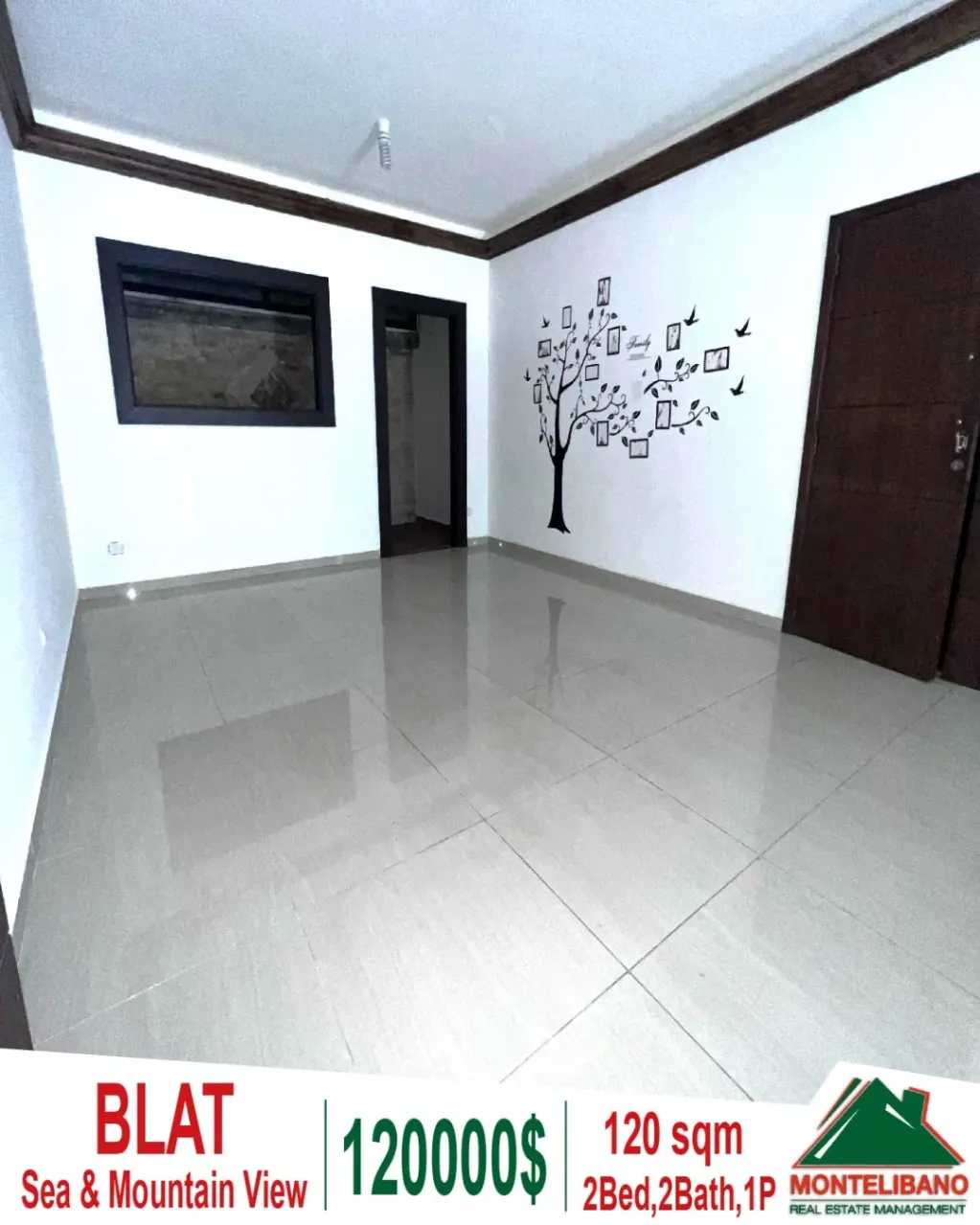 Apartment for sale in Blat, Lebanon - 2 bed, 2 bath