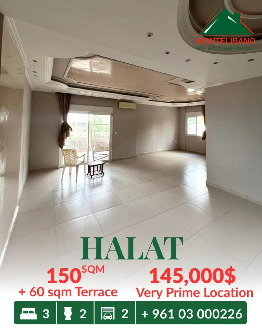 Apartment for sale in Halat, Lebanon