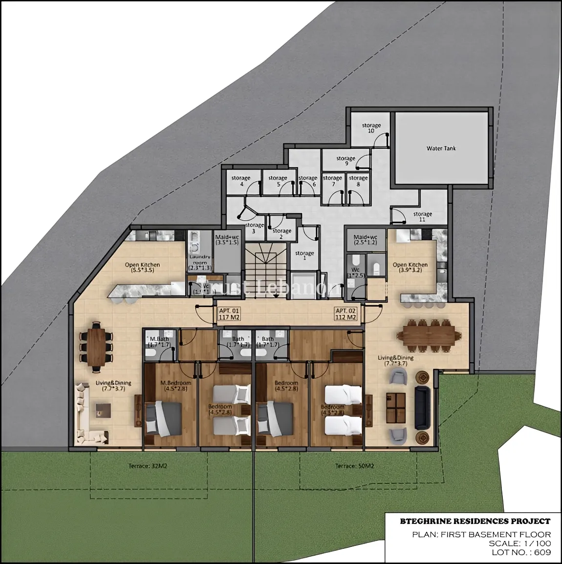 Residential Building for sale in Bteghrine, Lebanon