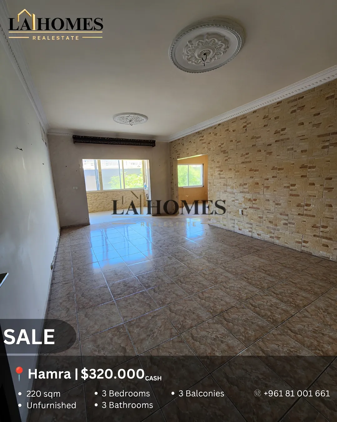 Apartment for sale in Hamra