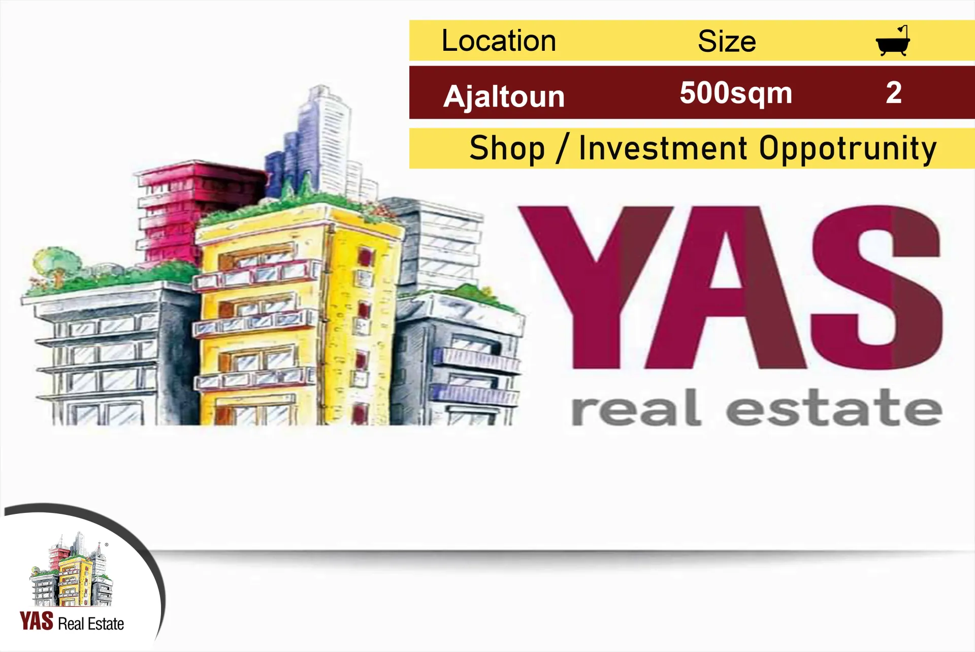 Shop for Sale in Ajaltoun