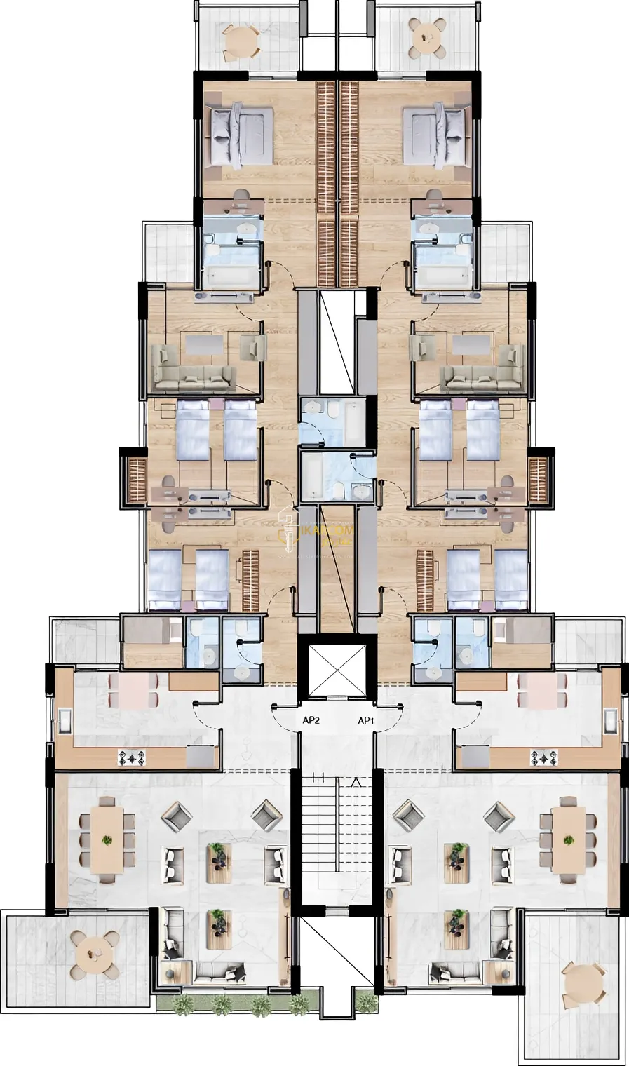 Apartment for sale in Monteverde Main Street، Lebanon