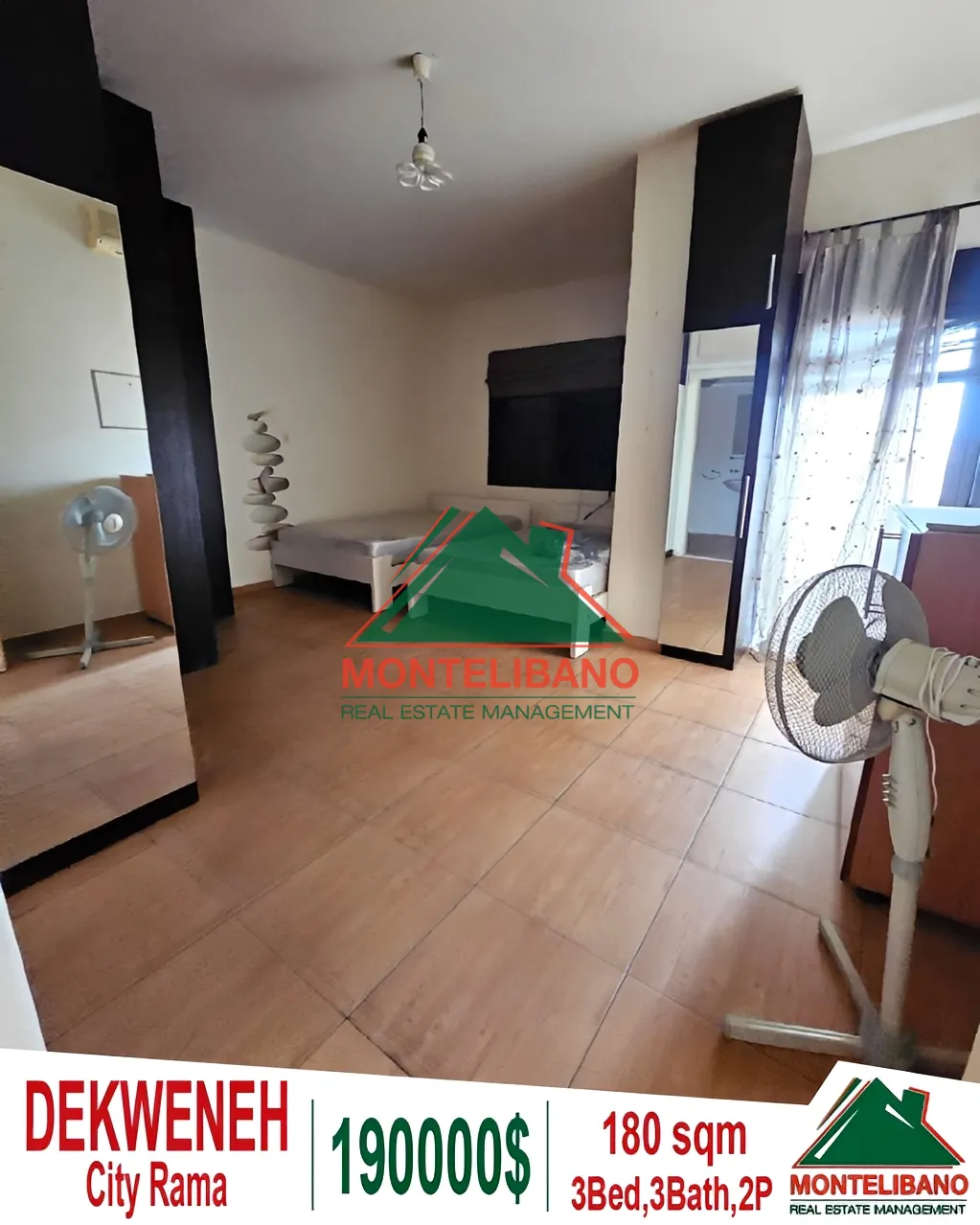 Apartment for Sale in Dekwaneh, Lebanon