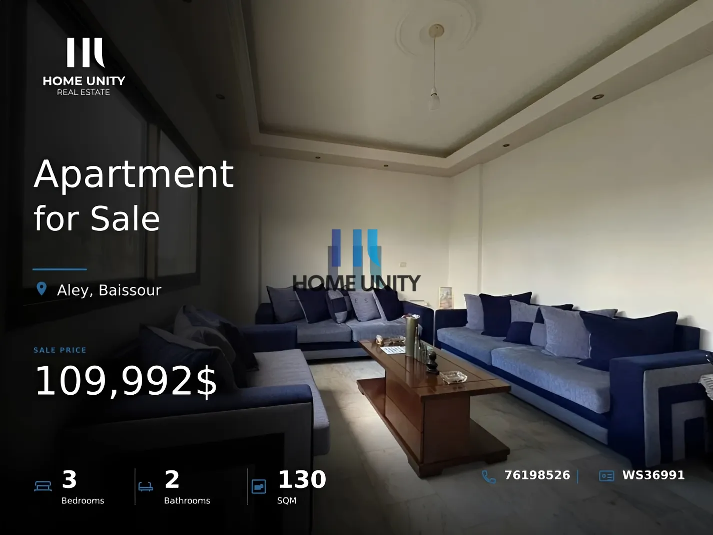 Apartment for sale in Baisour
