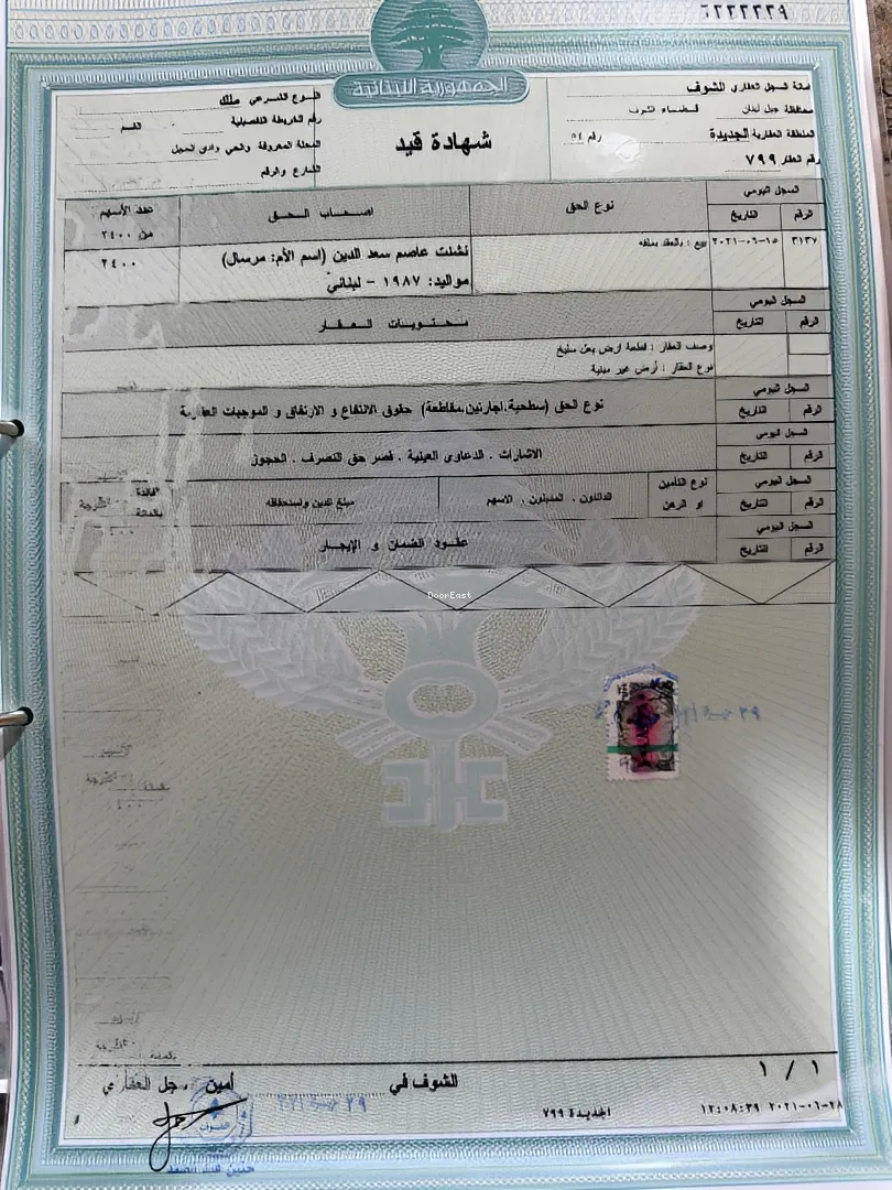 Commercial Land for sale in Boqaata