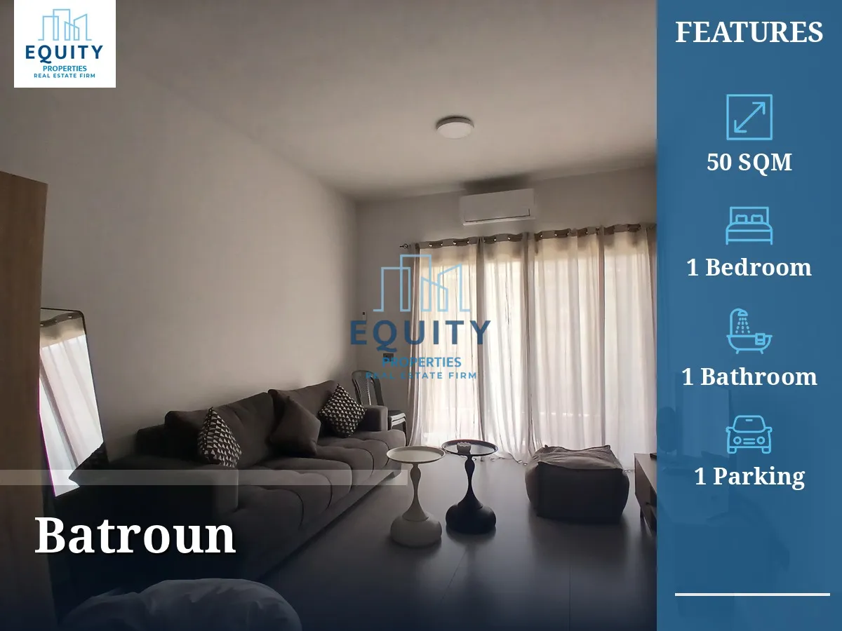 Apartment for rent in Batroun - 1 bed, 1 bath