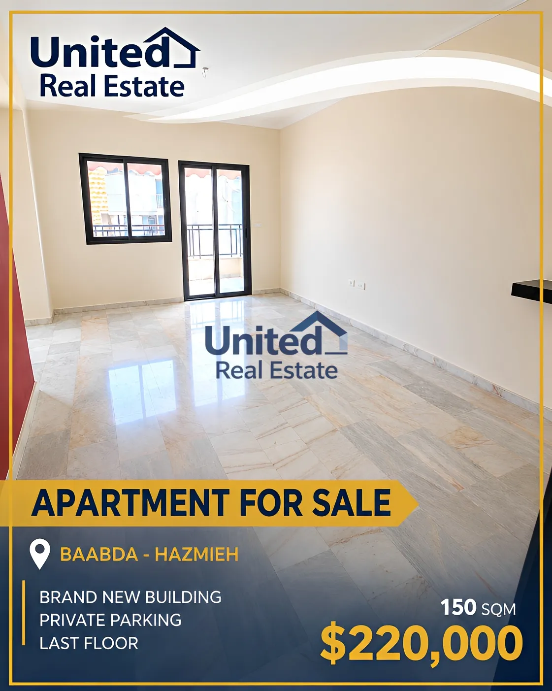Apartment for sale in Hazmieh, lebanon
