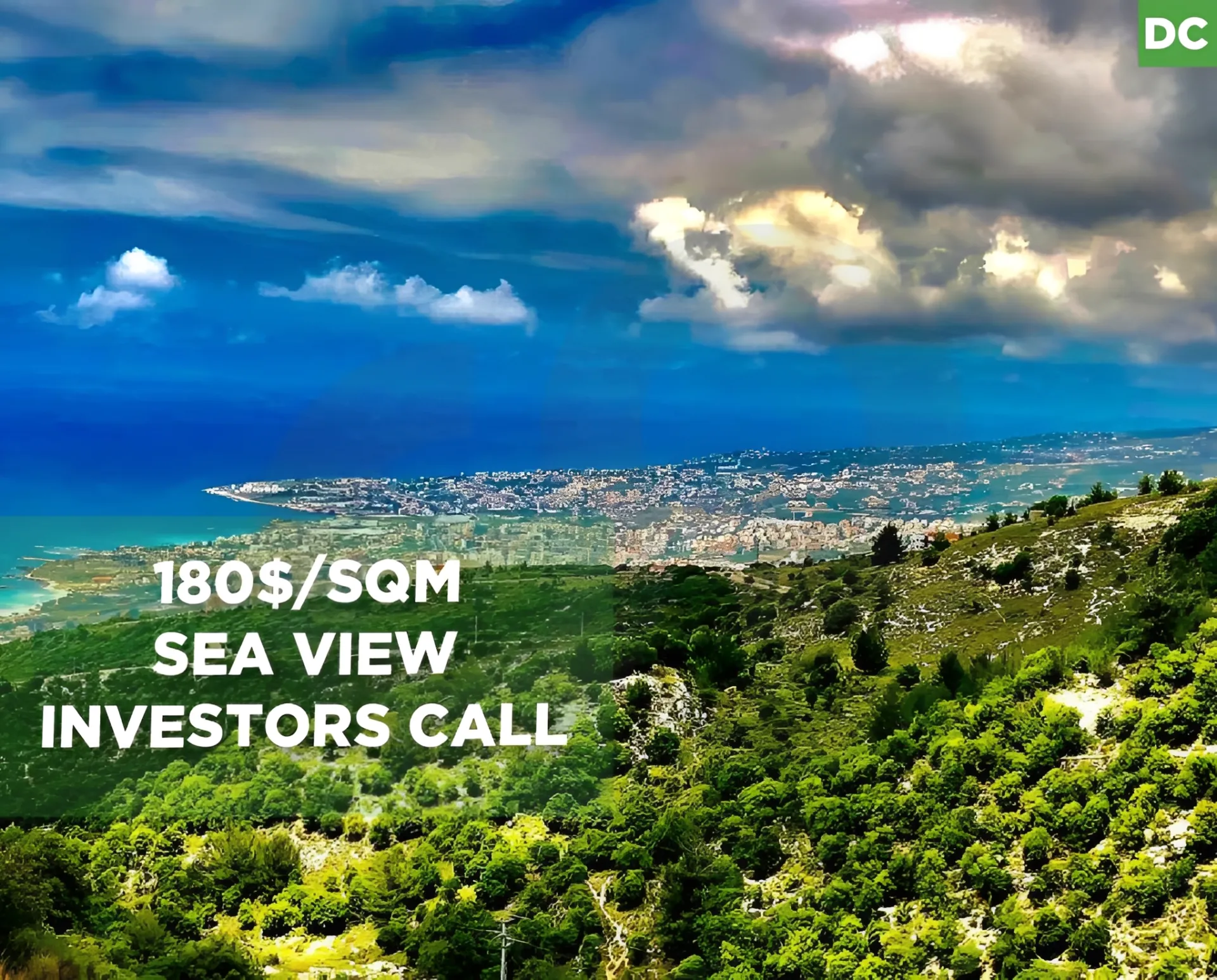 Land for Sale in Byblos, Lebanon