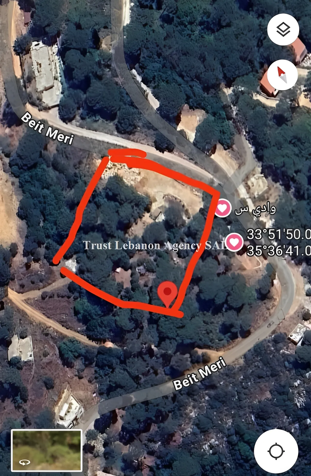 Land for Sale in Metn Beit Mery Lebanon
