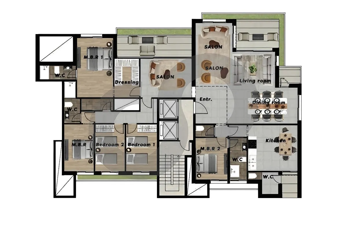 Apartment for Sale in Achrafieh, Beirut, Lebanon - 5 bed