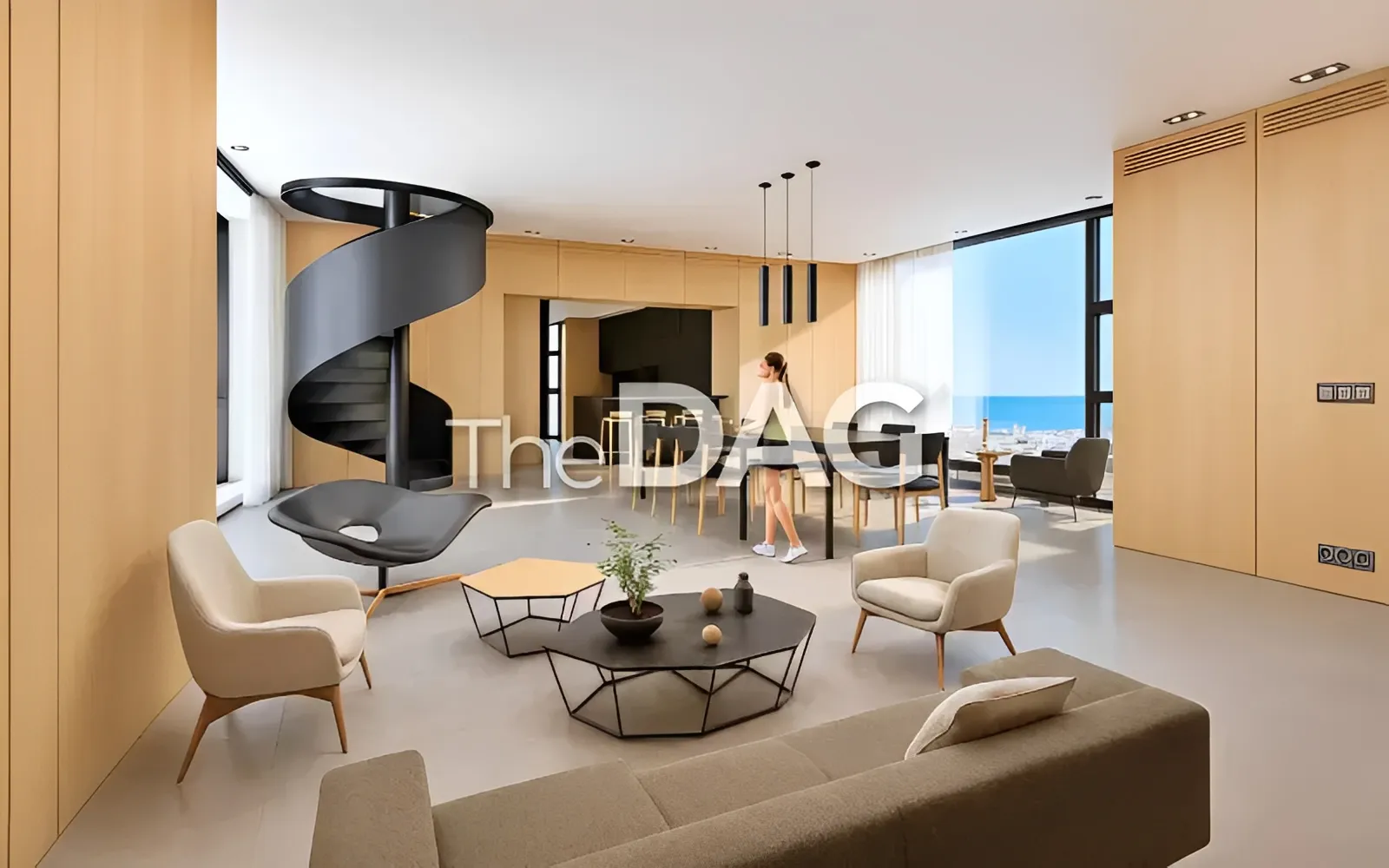Apartment for Rent in Saifi Village, Beirut, Lebanon - 3 bed, 6 bath