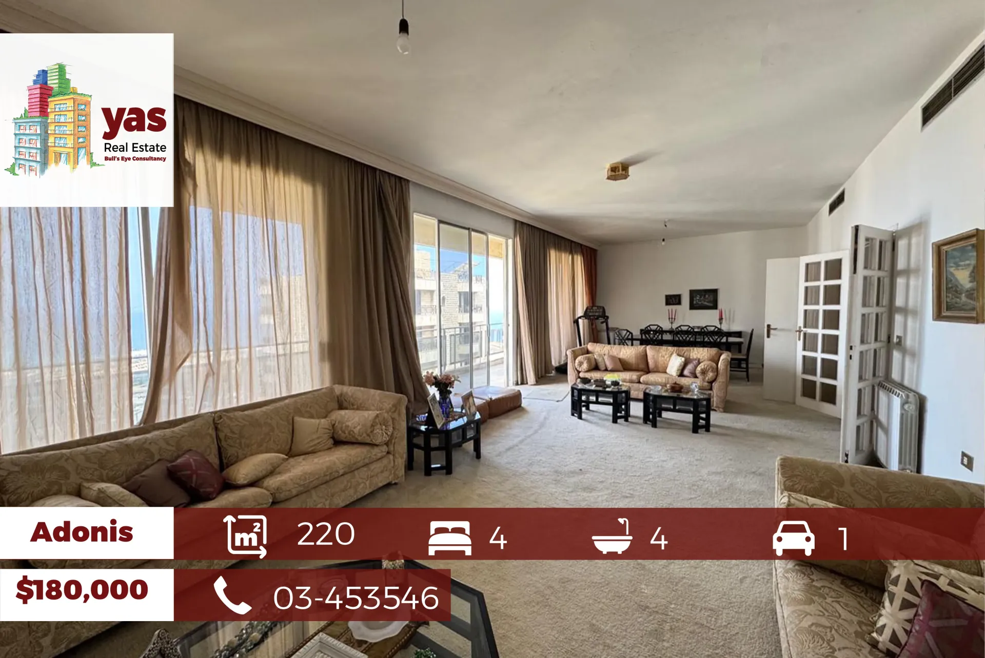 Apartment for Sale in Adonis - 4 bed, 4 bath
