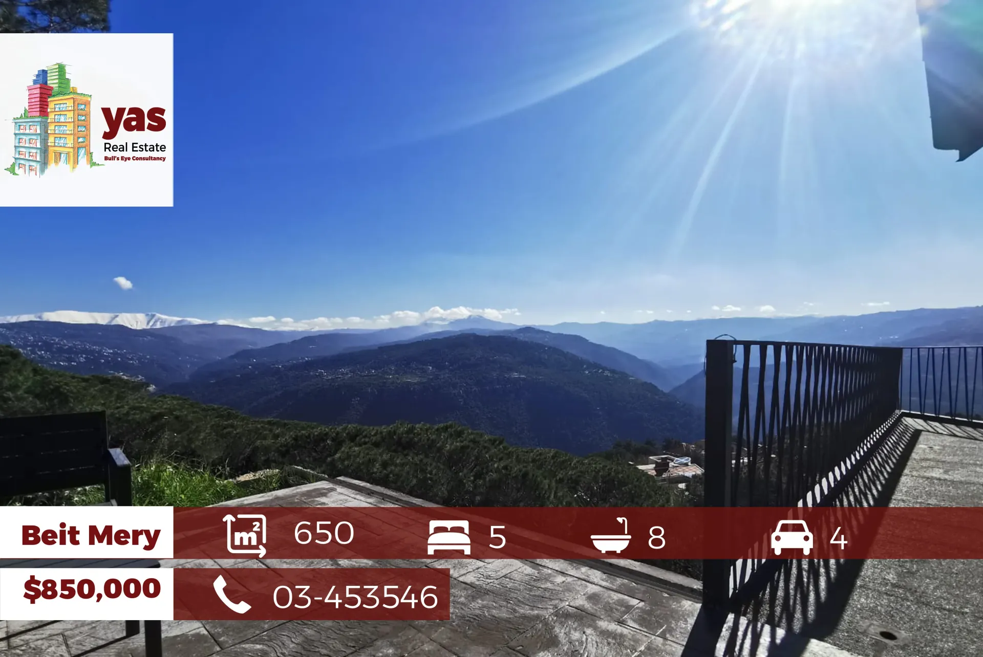 Villa for Sale in Beit Mery