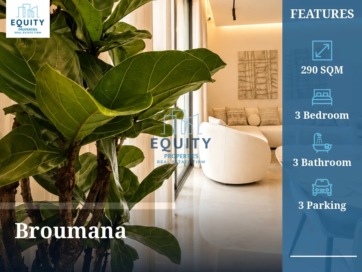 Apartment for sale in Broumana - 3 bed, 3 bath