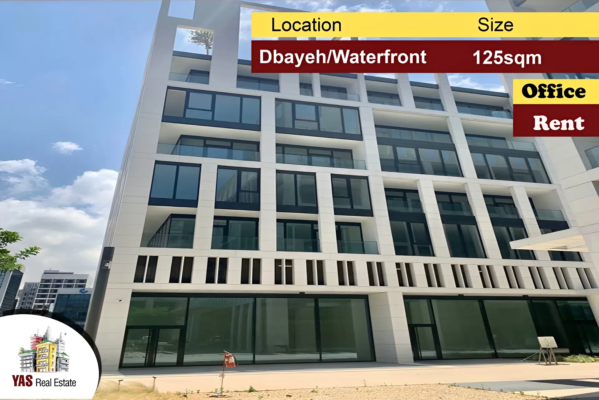 Office for rent in Dbayeh