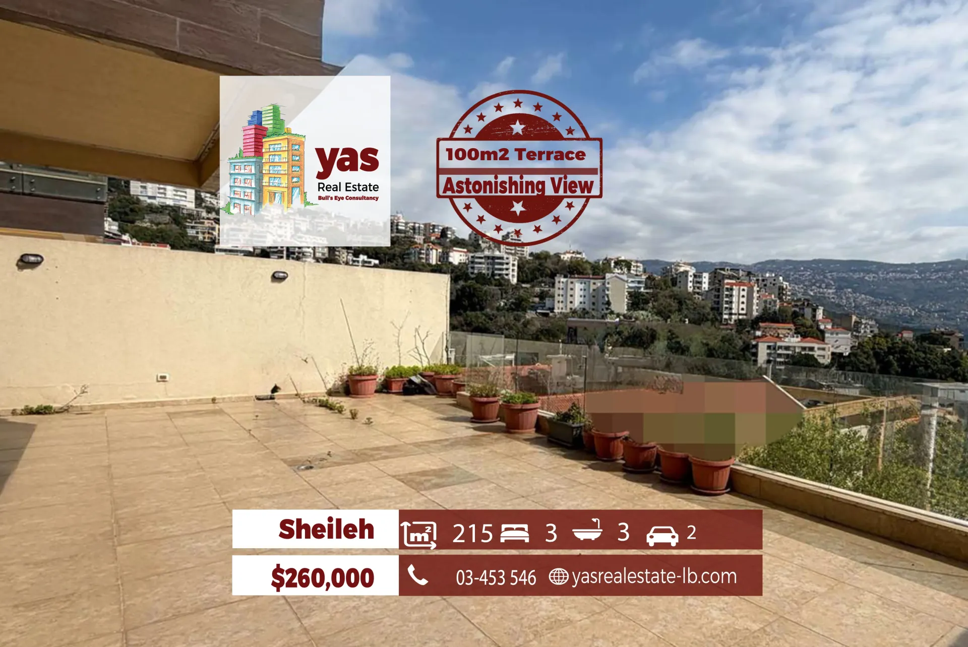 Apartment for Sale in Sehaile - 3 bed, 3 bath
