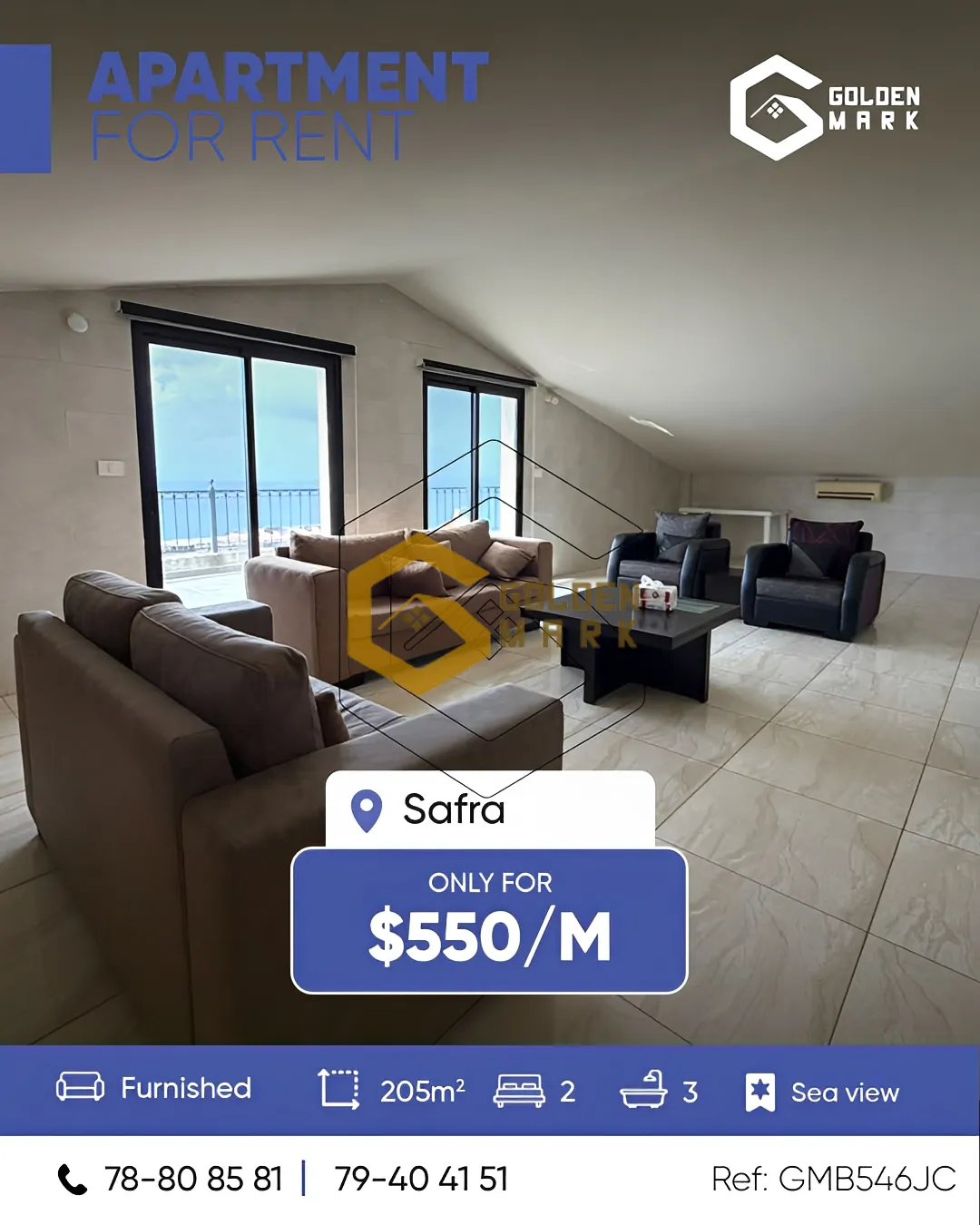 Apartment for Rent in Safra
