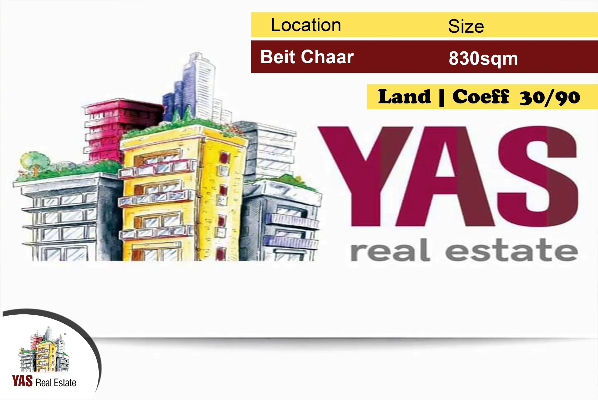 Land for Sale in Beit El Chaar