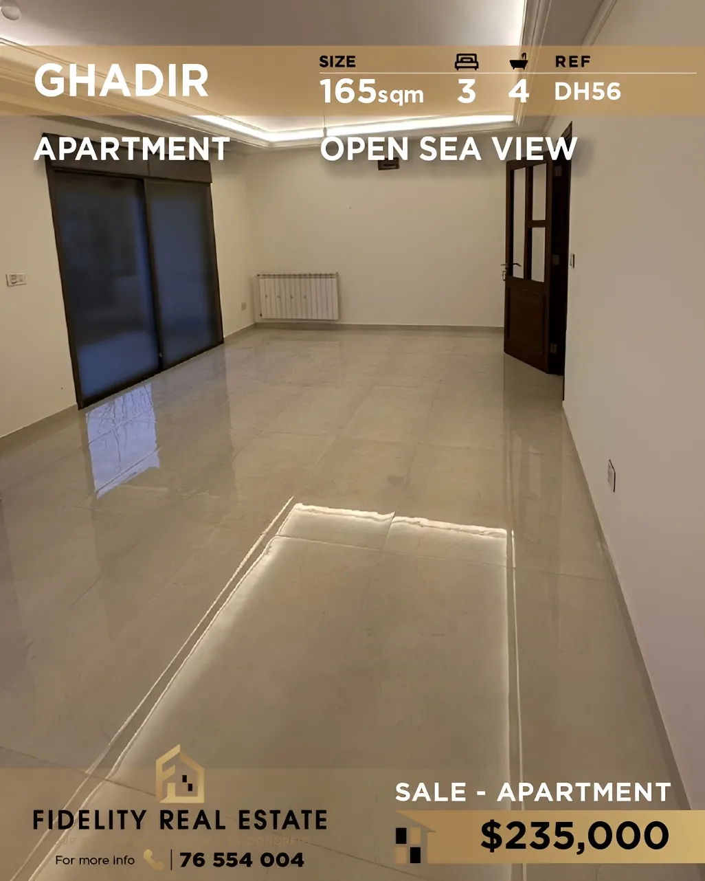 Apartment for sale in Ghadir, Lebanon - 3 bed, 4 bath