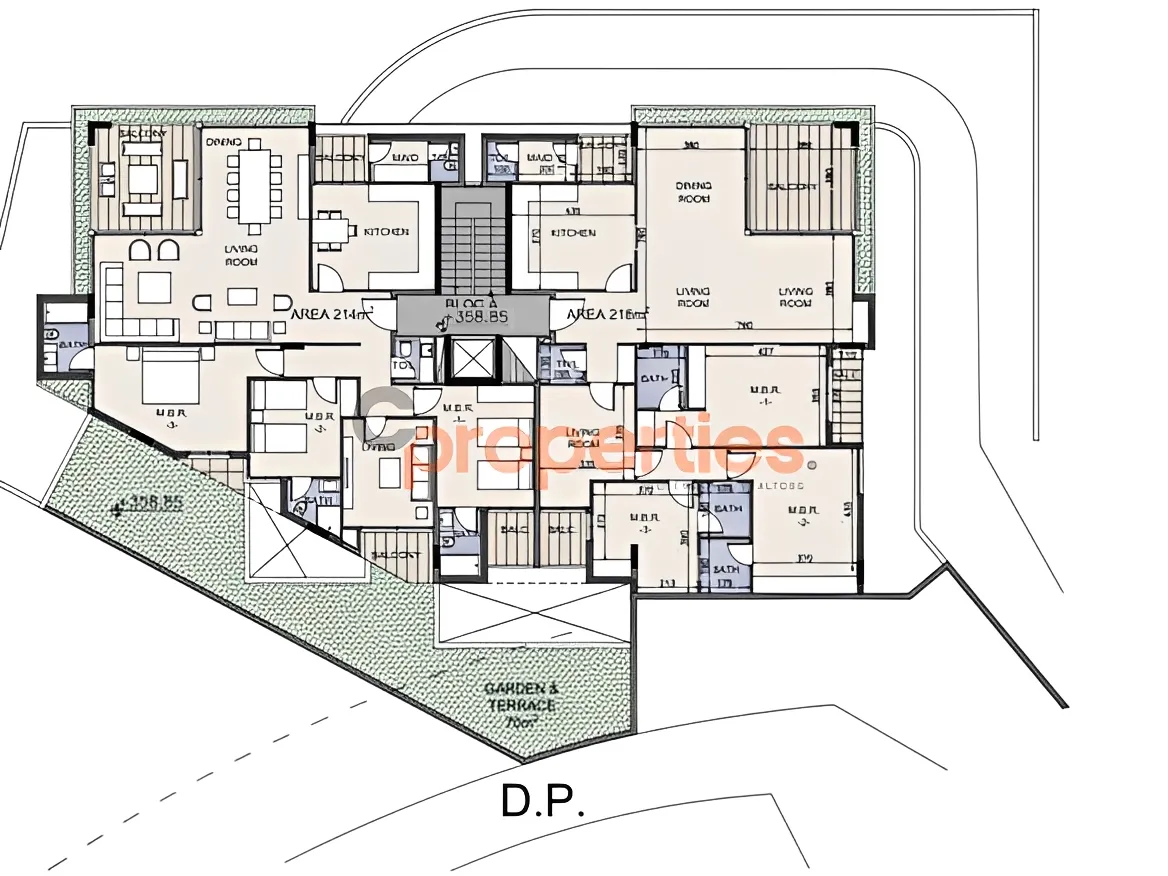 Apartment for Sale in Beit El Chaar - 3 bed, 5 bath