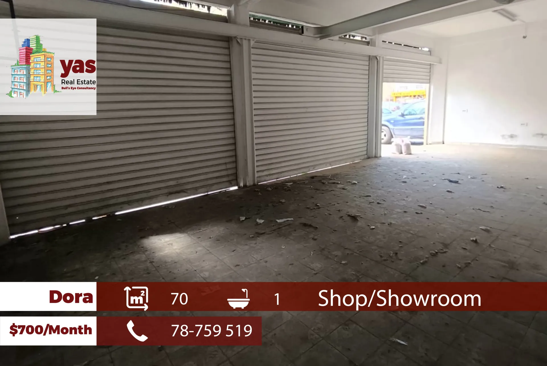 Shop for rent in Daoura