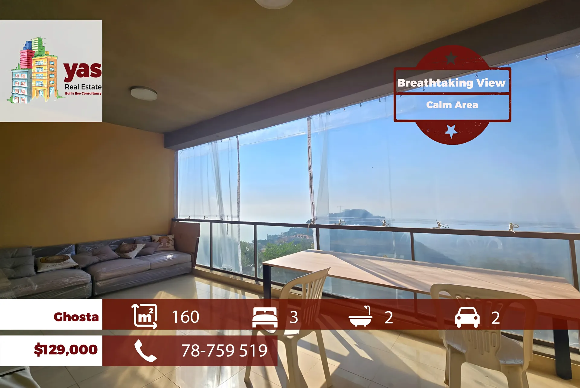 Office for Rent in Jounieh