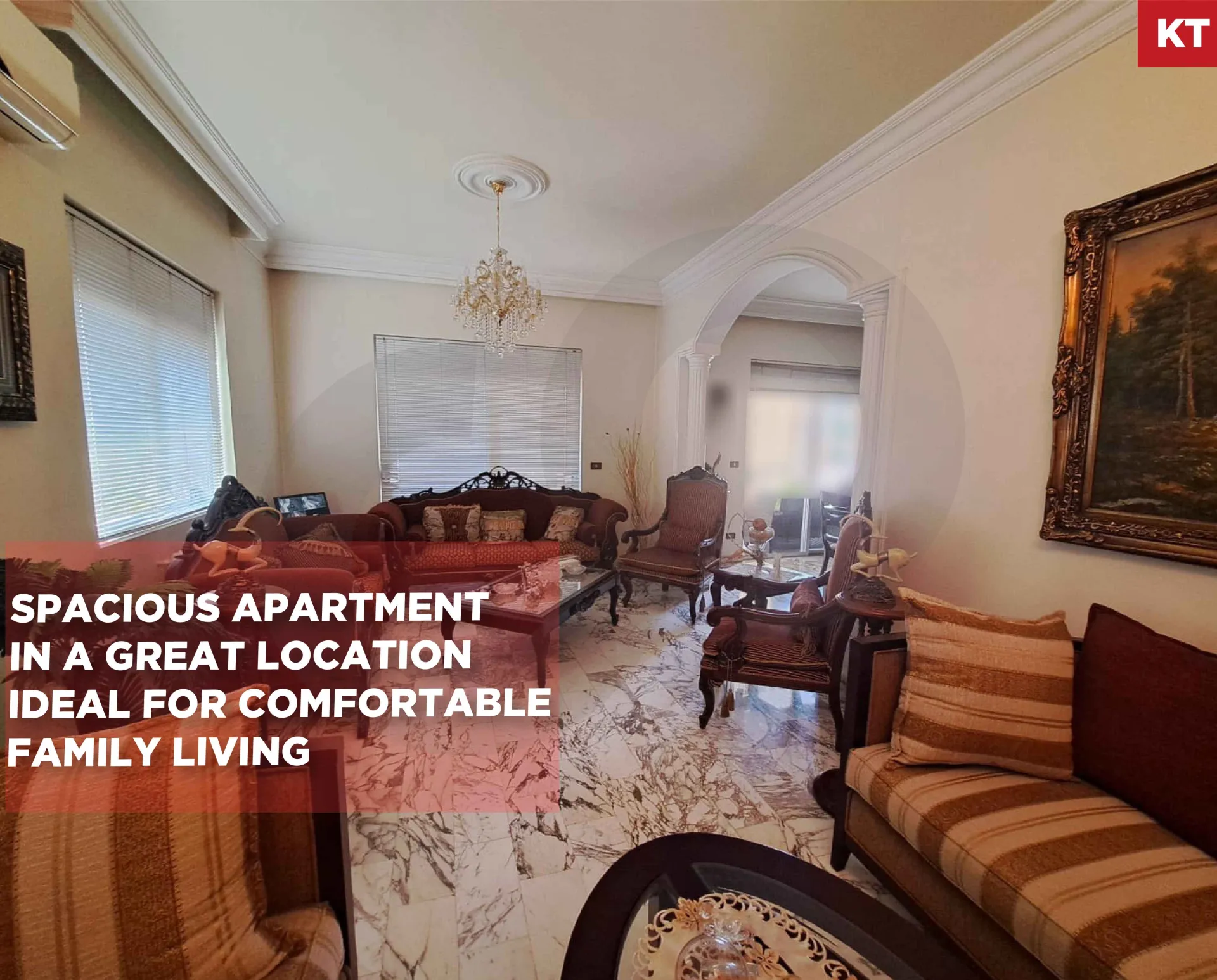 Apartment for Sale in Mazraat Yachoua - 3 bed, 2 bath
