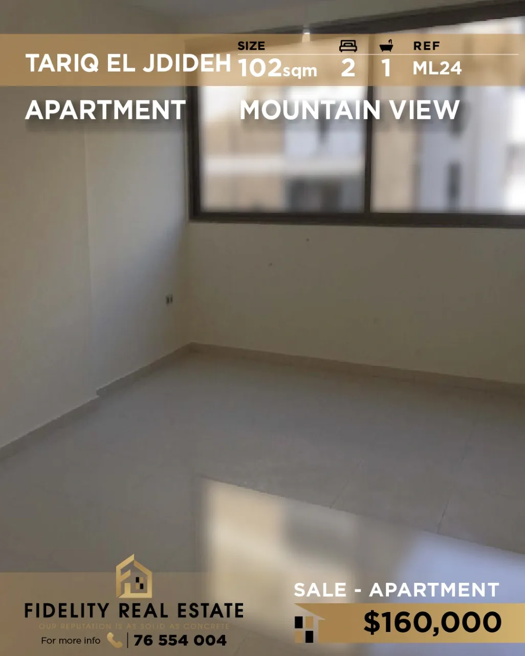 Apartment for sale in Tarik El Jdideh, Bayrut, Lebanon