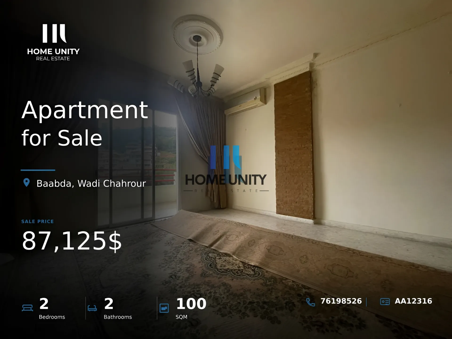 Apartment for Sale in Wadi Chahrour