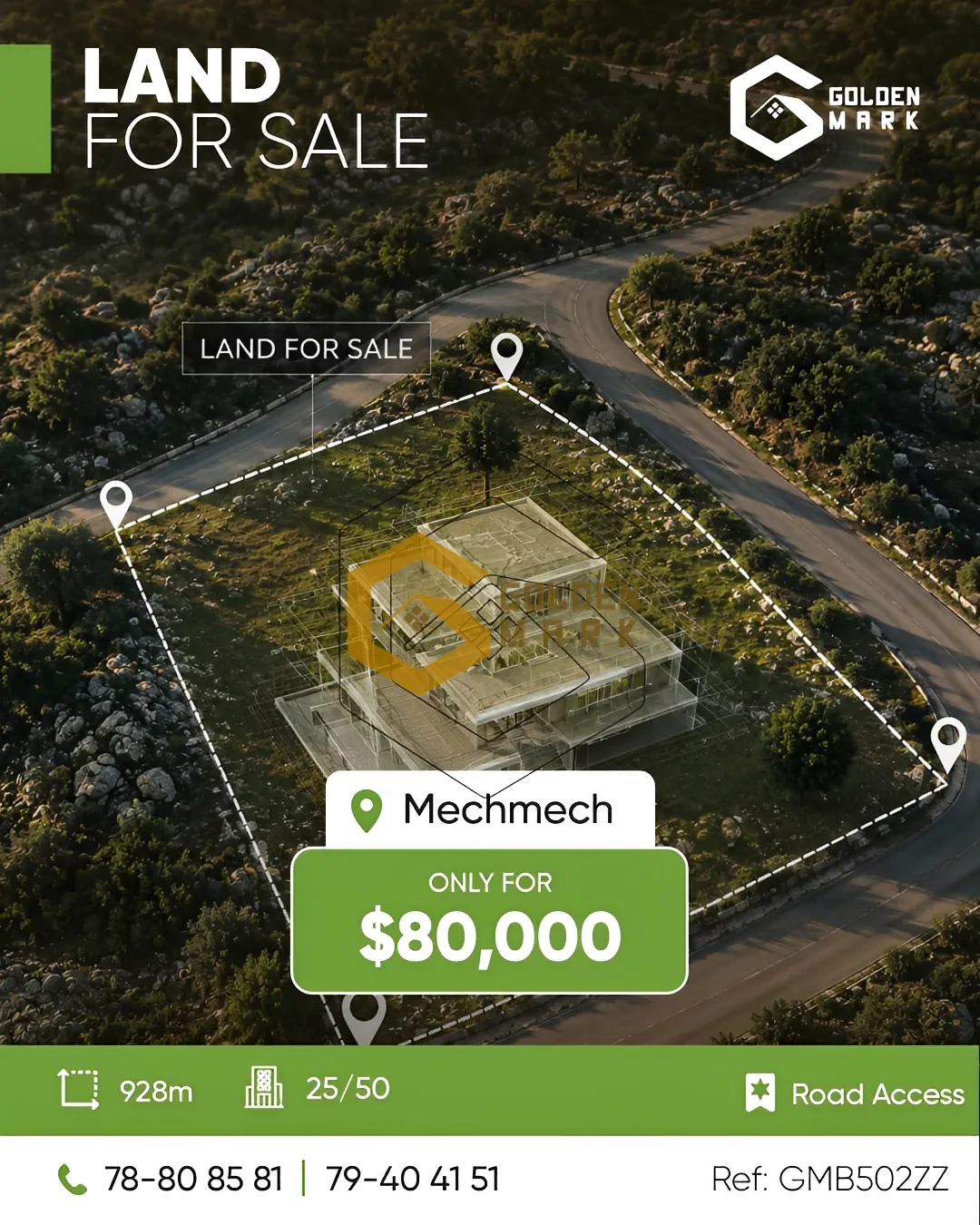 Land for Sale in Mechmech