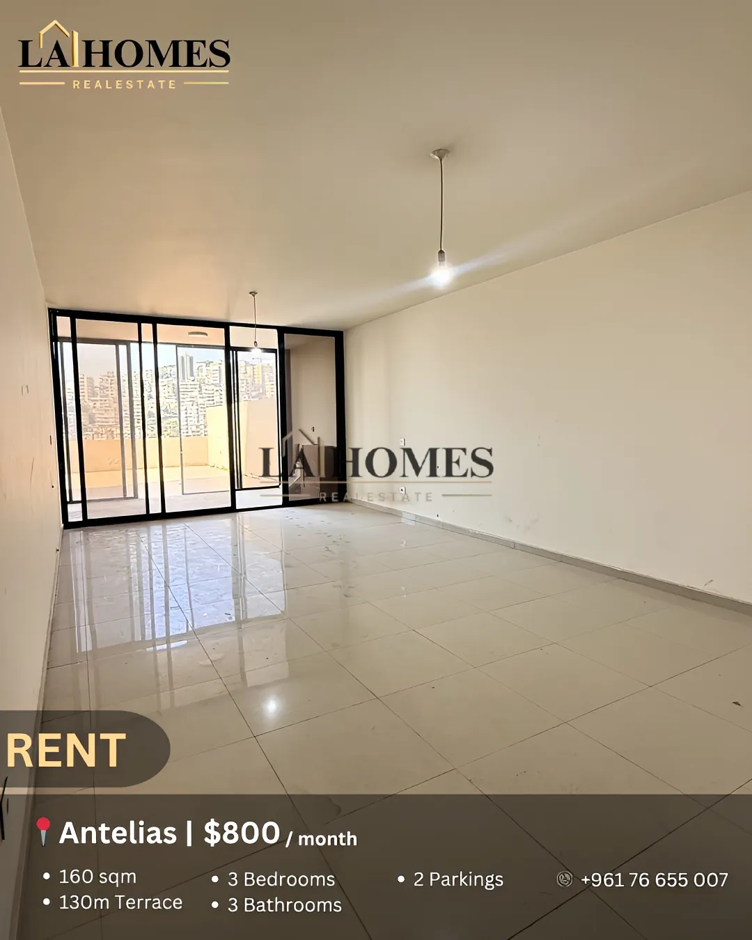Apartment for rent in Antelias, lebanon