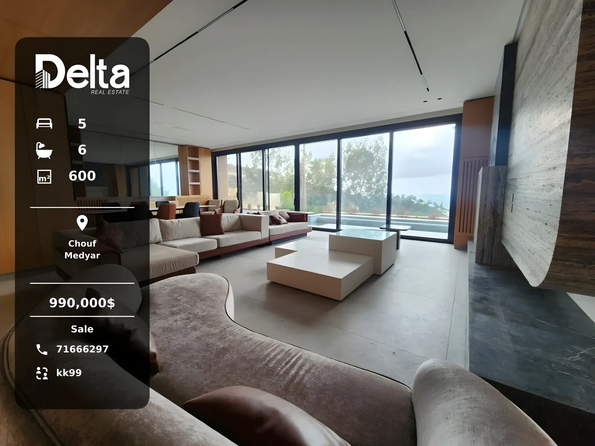 Villa for sale in Dibbiyeh, Lebanon