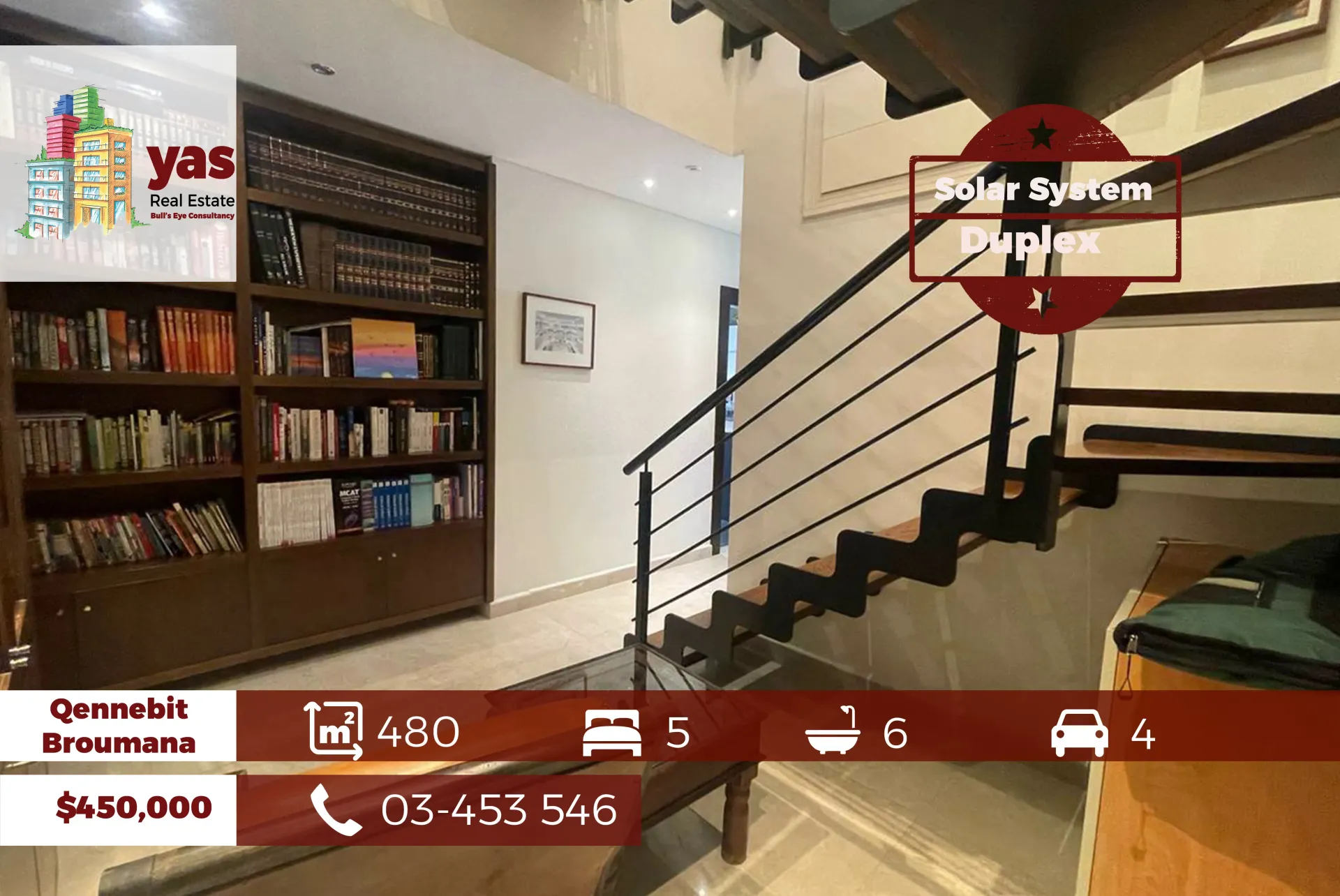 Apartment for Sale in Broumana - 5 bed, 6 bath