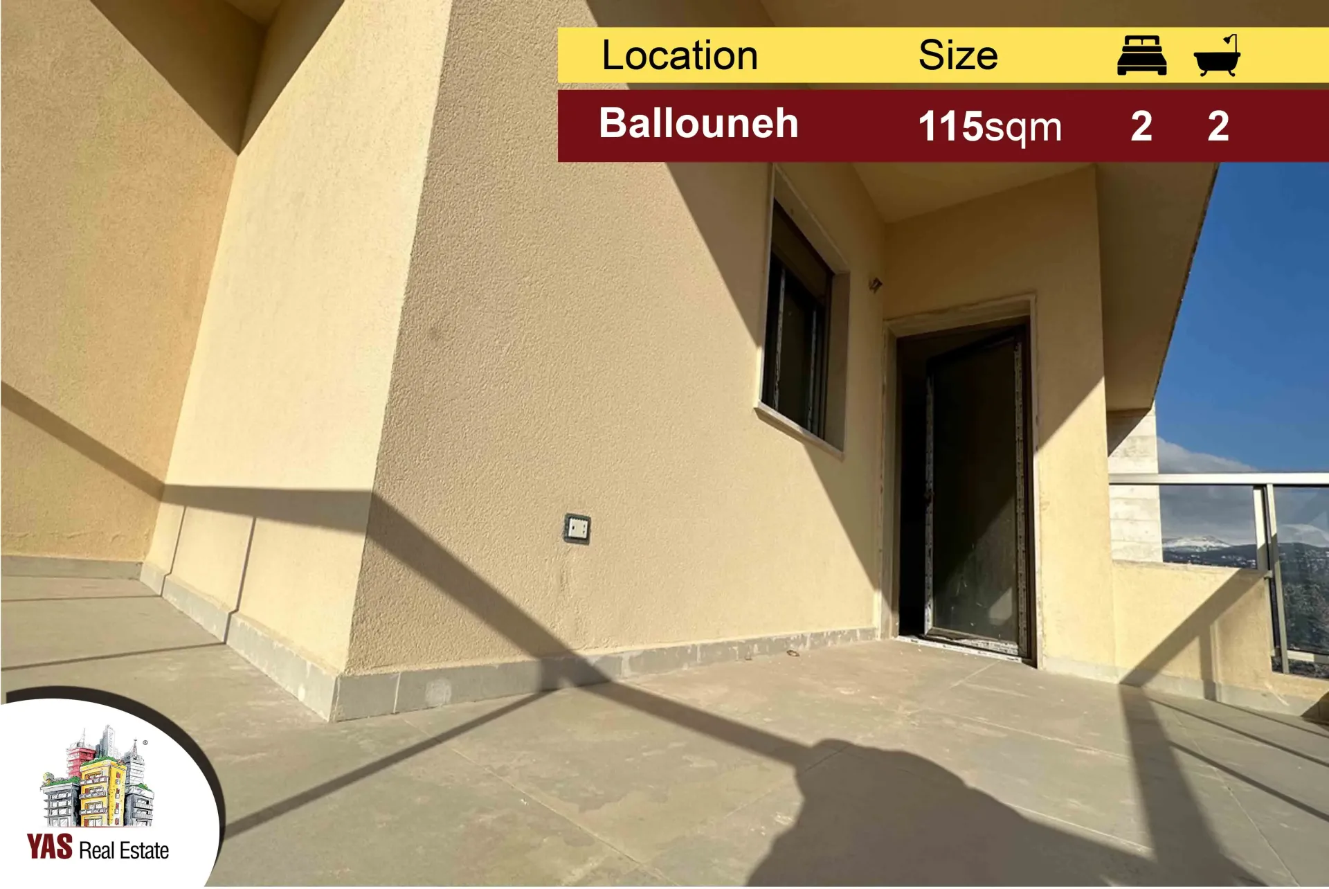 Apartment for Sale in Ballouneh