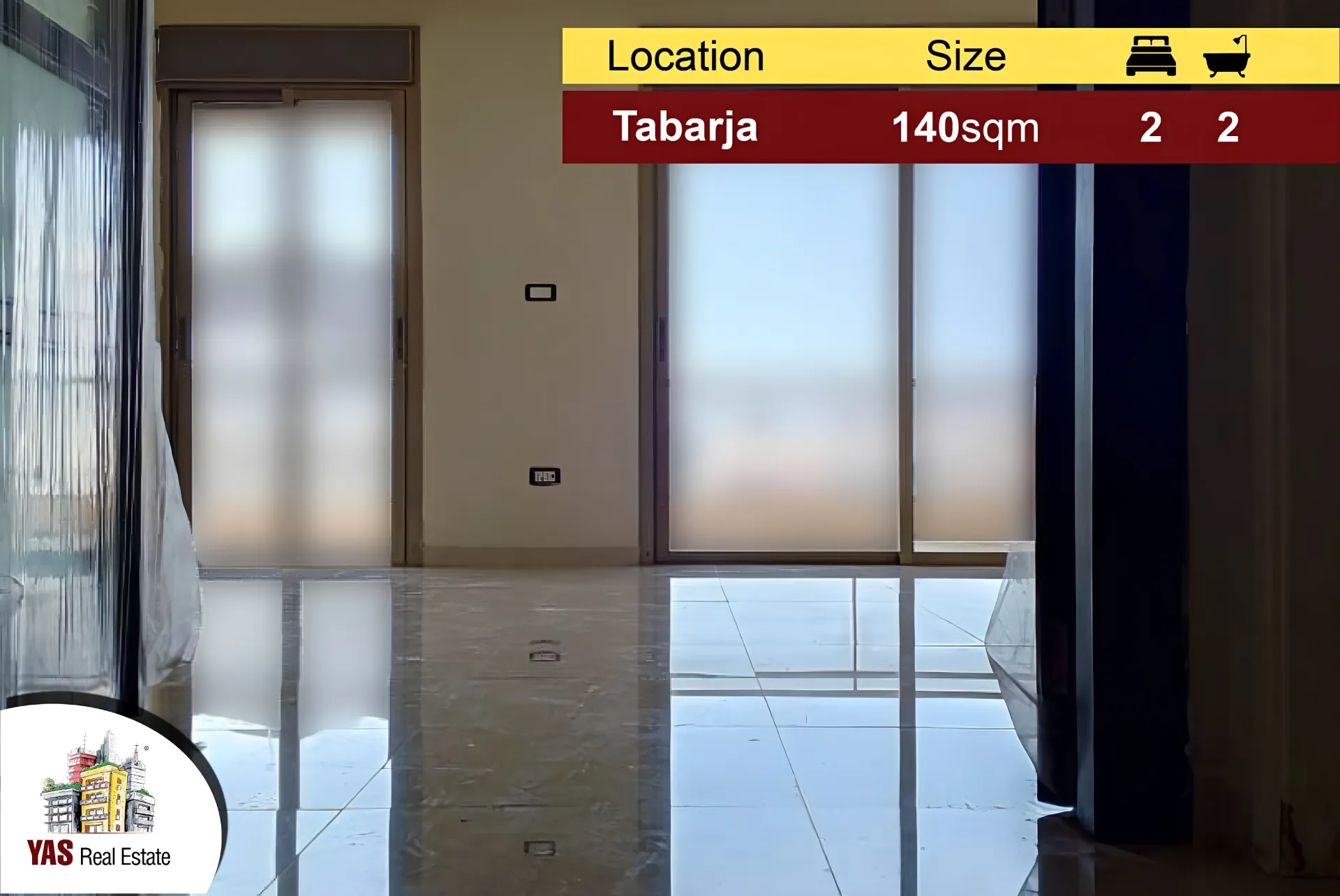 Apartment for Sale in Tabarja - 2 bed, 2 bath