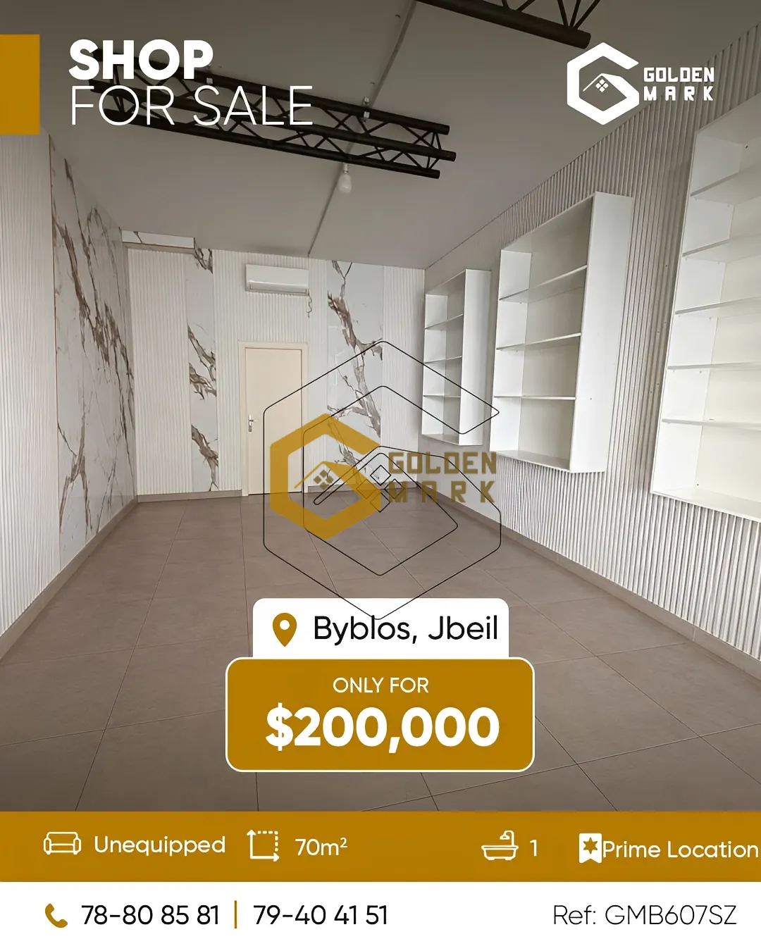 Shop for Sale in Byblos
