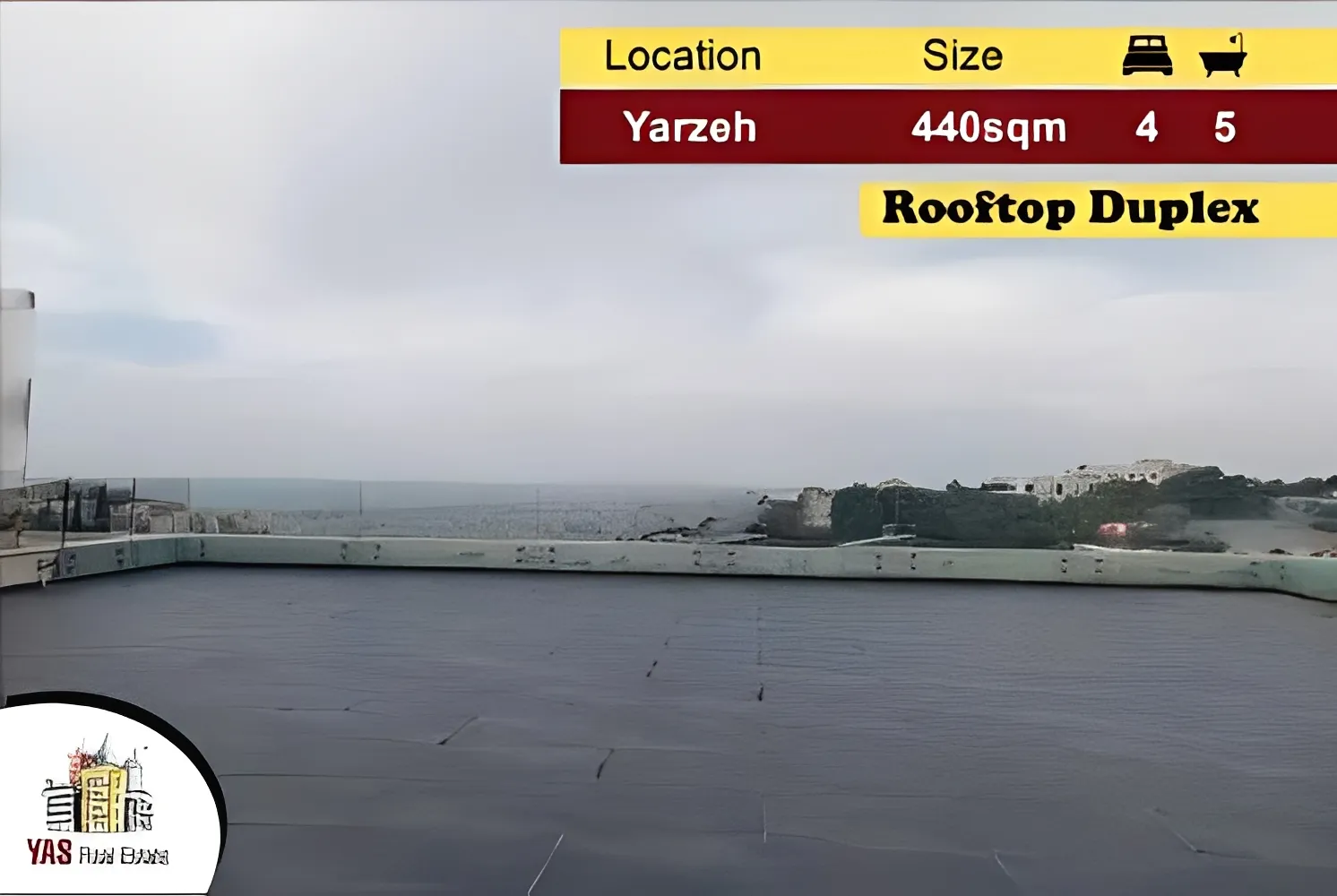 Apartment for Sale in Yarzeh - 4 bed, 5 bath