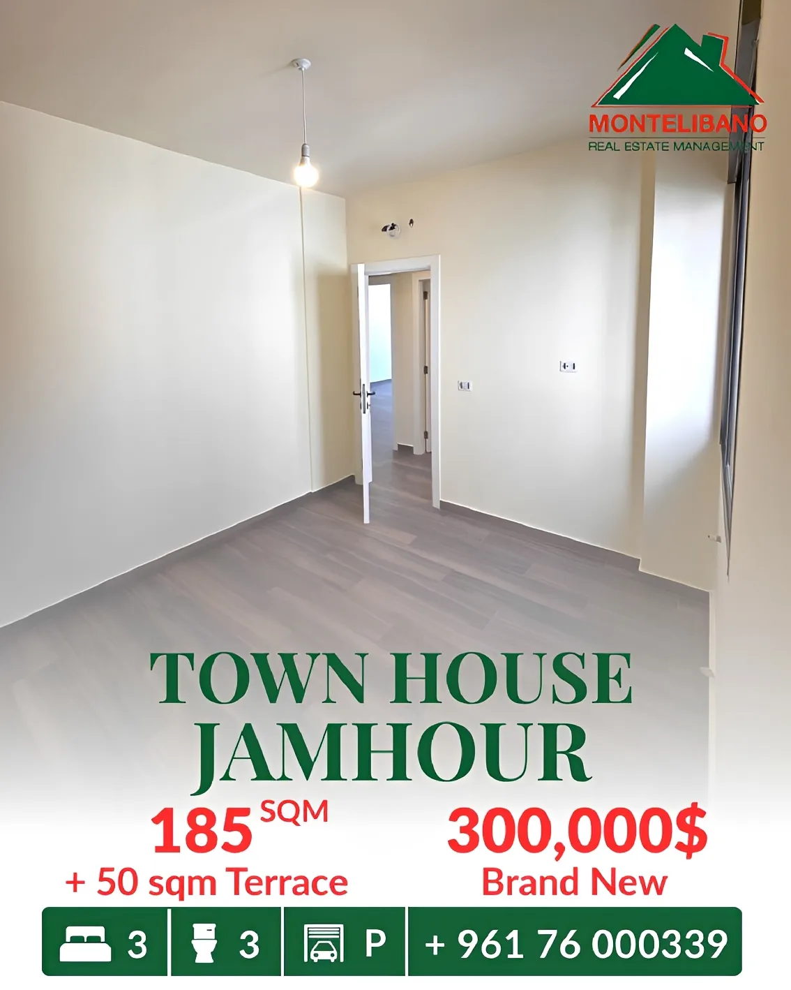 Apartment for sale in Jamhour, Lebanon