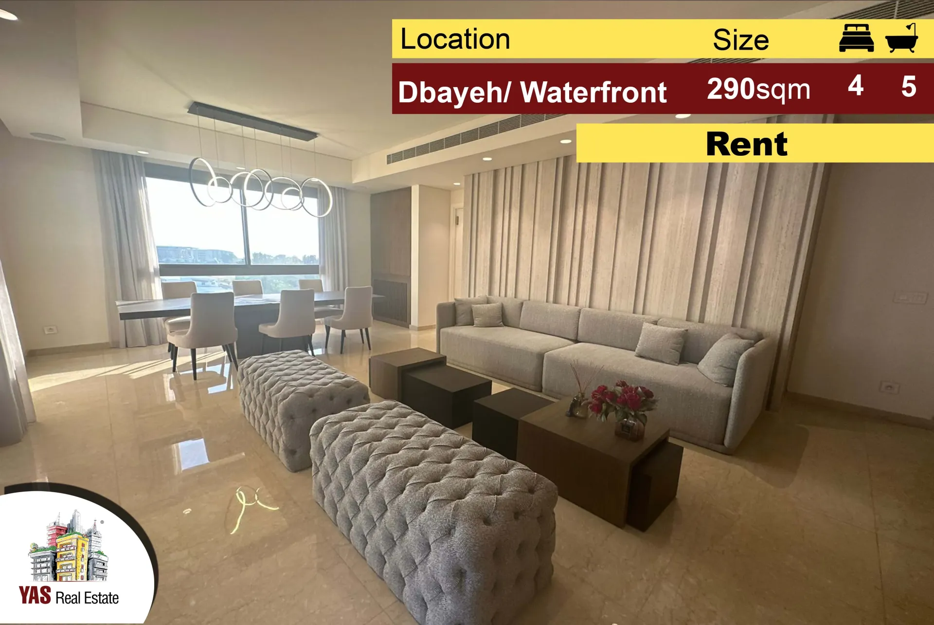 Apartment for Rent in Dbayeh