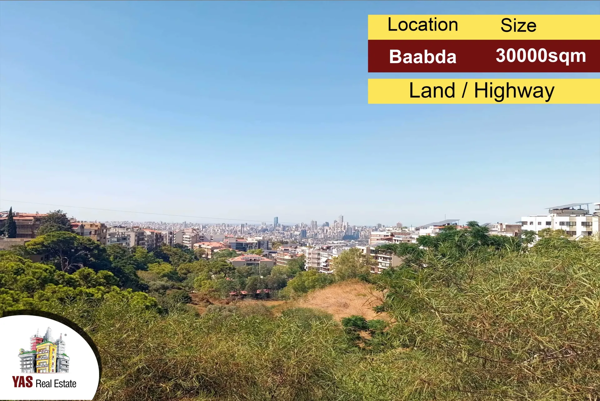 Land for Sale in Baabda