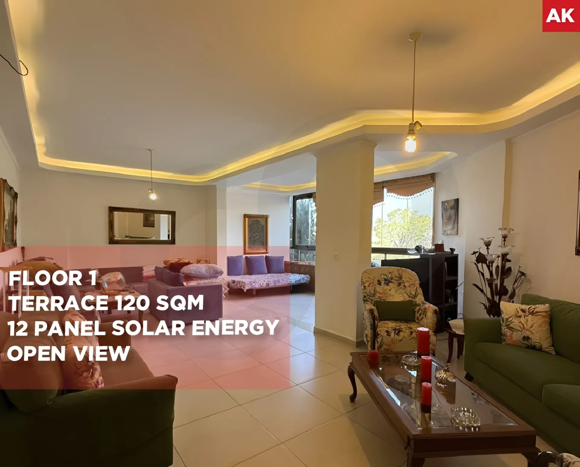 Apartment for Sale in Bchamoun - 3 bed, 4 bath