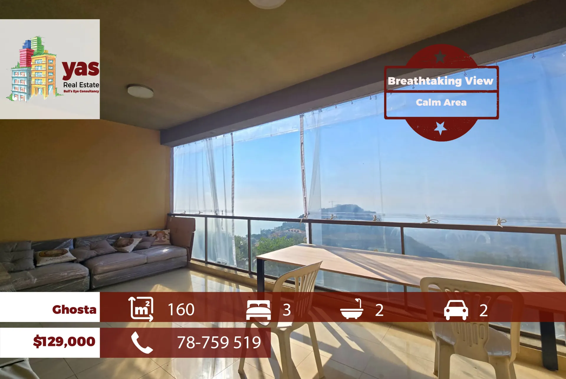 Apartment for Sale in Batroun