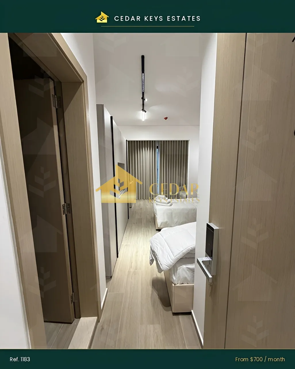 Studio for rent in Hamra, Beirut, Lebanon