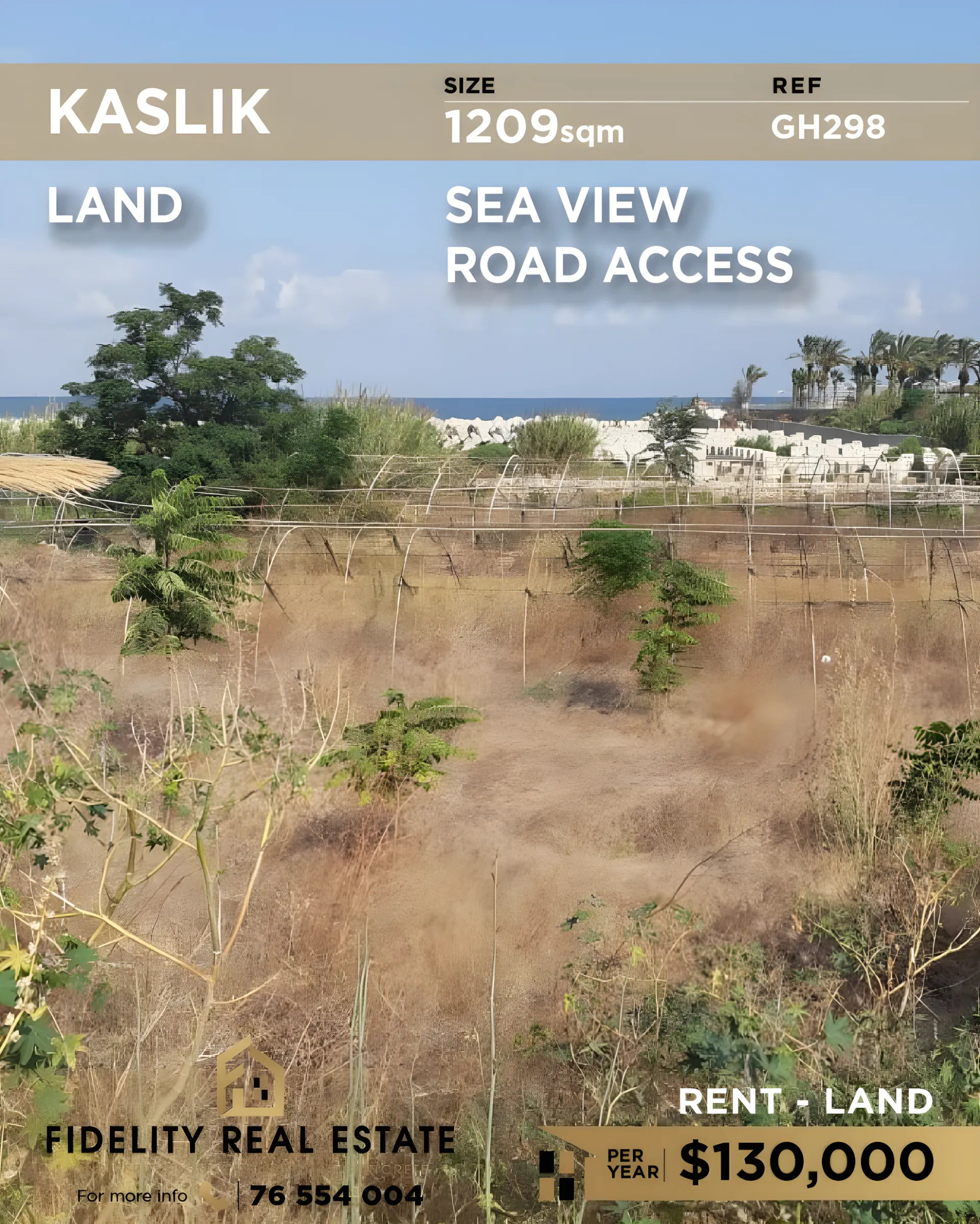 Residential Land for rent in Kaslik, Lebanon