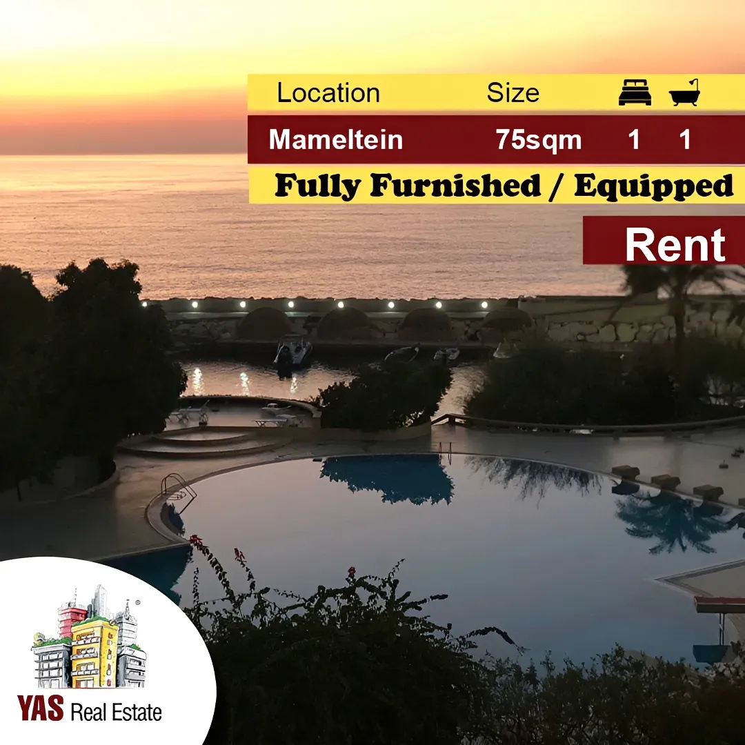 Apartment for Rent in Maameltein - 1 bed, 1 bath